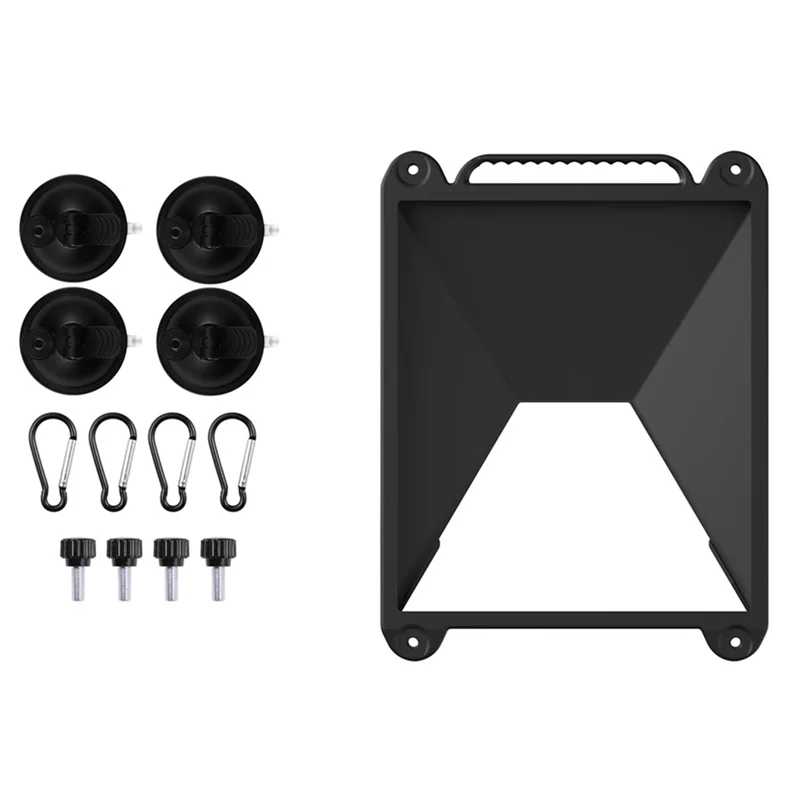 FFYY-Pemasangan Atap untuk Starlink Mini Pemasangan Cangkir Hisap untuk Starlink Mini dengan Kait untuk Jendela Sunroof Rvs Perahu Perjalanan Jalan