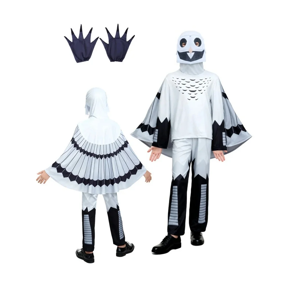 99 ليال في الغابة الغزلان البومة الاطفال تأثيري حلي الغزلان البومة الحيوان تأثيري البدلة هالوين ملابس تنكرية للحفلات للأطفال الكبار