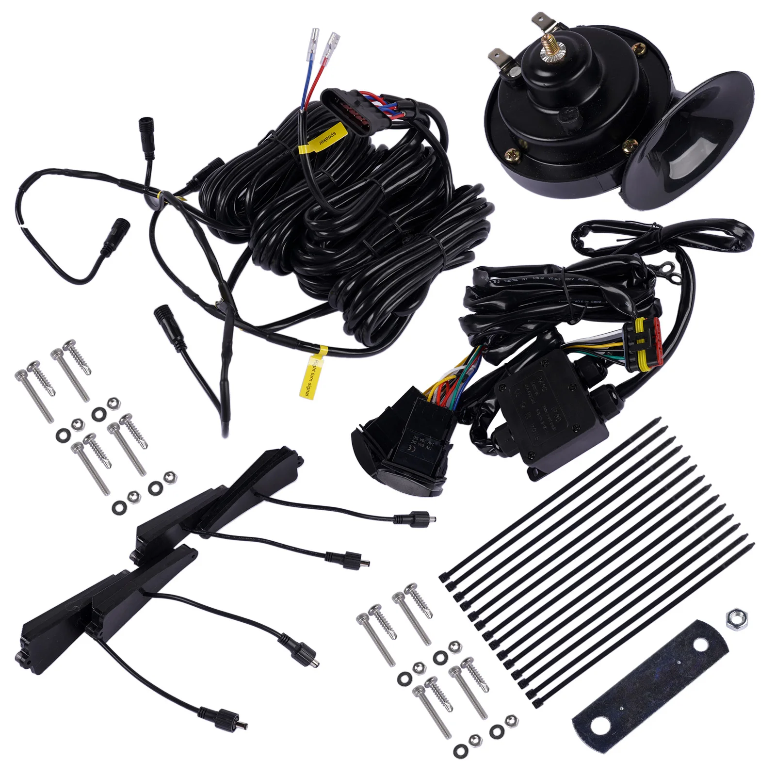 AP03 For Can-Am Commander ATV UTV Turn Signal Kit w/ Horn Street Legal Plug n Play