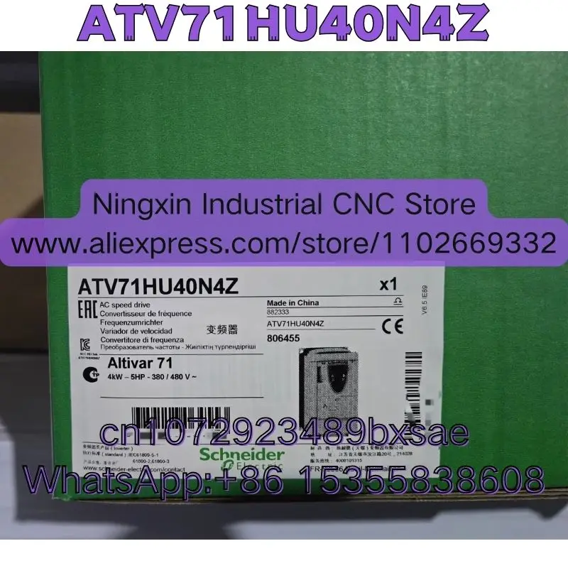 

Новейшая модель ATV71HU40N4Z, абсолютно новый оригинал