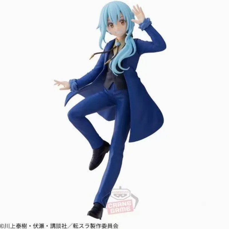 Em estoque original bandai banpresto daquela vez que eu reencarnei como um slime rimuru anime figuras de ação modelo brinquedos ornamento presentes