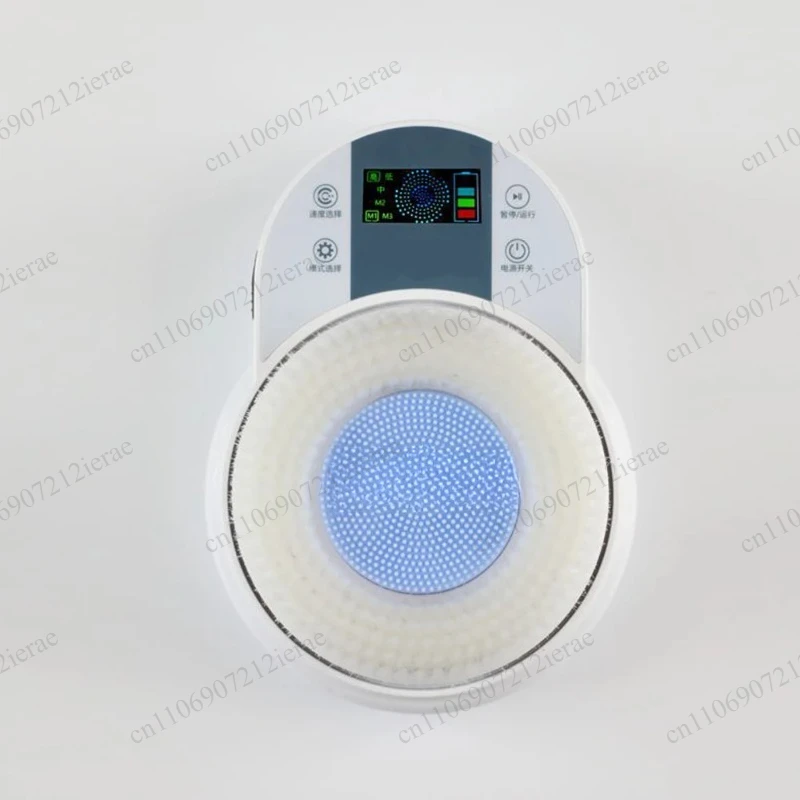Household Wall Hanging Electric Shower Massager Full Auto Back Rubbing Brush Waterproof Bath Exfoliation Cleaning Tool