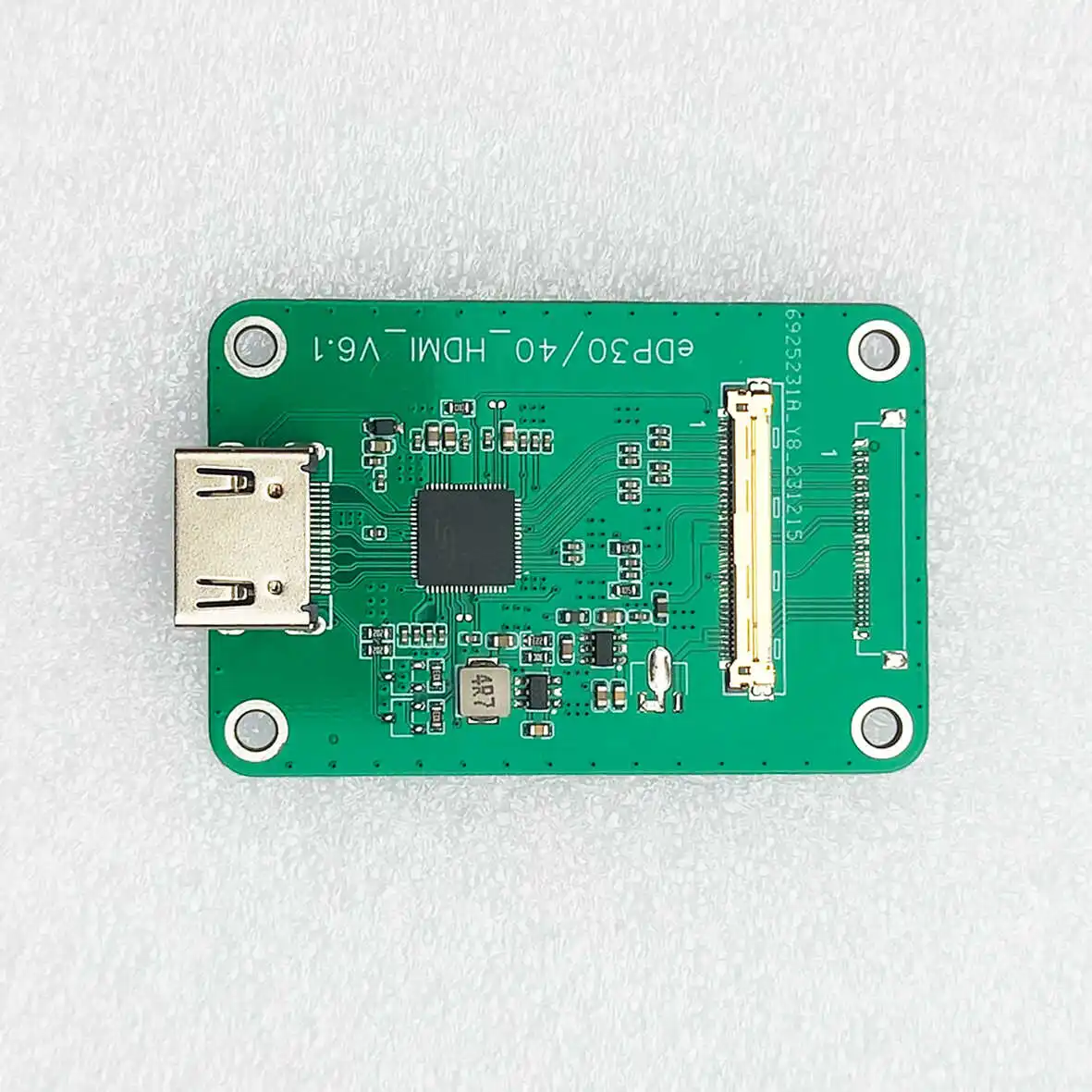 Salida de placa EDP a HDMI La placa adaptadora EDP/DP a HDMI admite 4K2K1080P y admite múltiples resoluciones