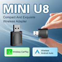 Guiforyou Upgrade MINI U8 for Skoda Ford wireless carplay smart box wireless Android Auto Adapter Dongle BT WiFi auto connection