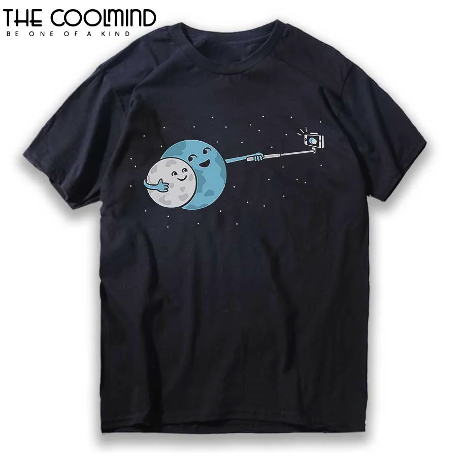 COOLMIND 100% Cotton Funny Casual Men T Shirt Short Sleeve Summer Men Tshirt Cool t-shirt Loose t-shirt Tee Shirts Mo0135