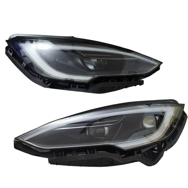 High Quality Original LED Headlights for Tesla Model S 2014-2022 Upgraded to 2023 Warm White Light New Condition 1pc