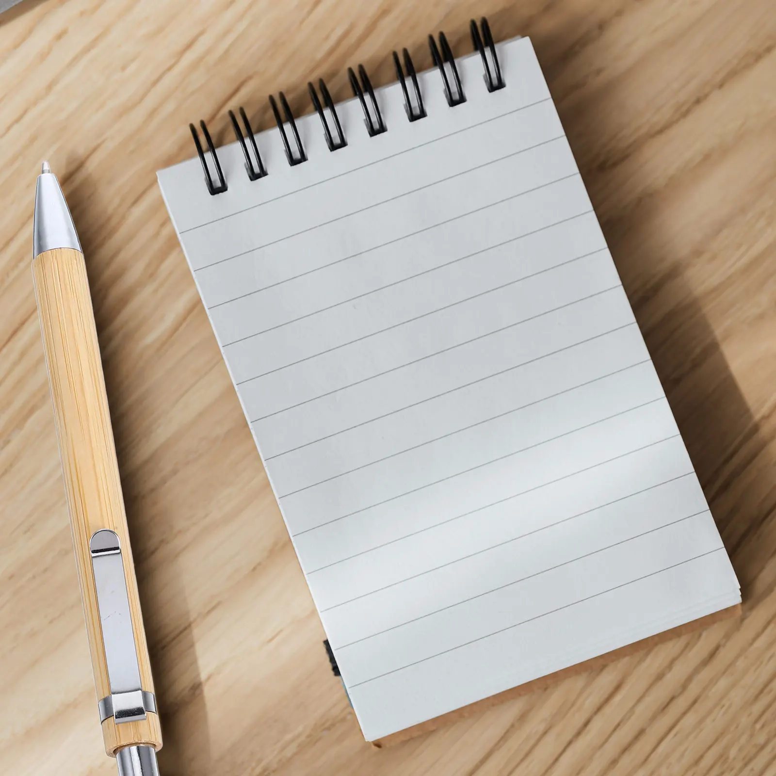 12pcs Ballpoint Pens Student Ballpoint Pen Student Office Use Smooth Writing Natural Material Retractable Design