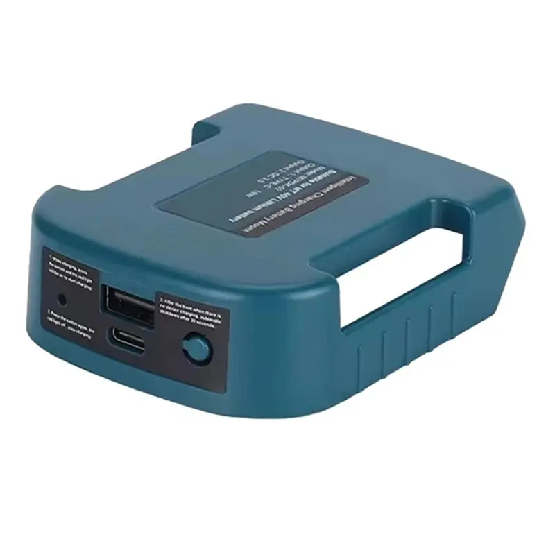 

Быстрый USB-адаптер YANA50I для Li-аккумуляторов Ryobi/Greenworks 40В, держатель для батарей, интерфейс USB Type-C