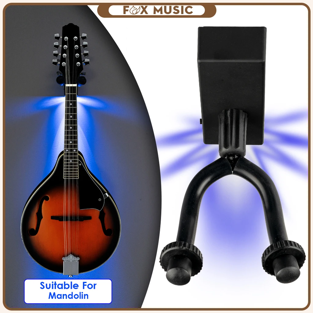 

Настенная вешалка Mandolin для дома или студии, настенный крючок-держатель, подставка, мягкая подкладка, резиновая детская втулка, безопасная и защищающая