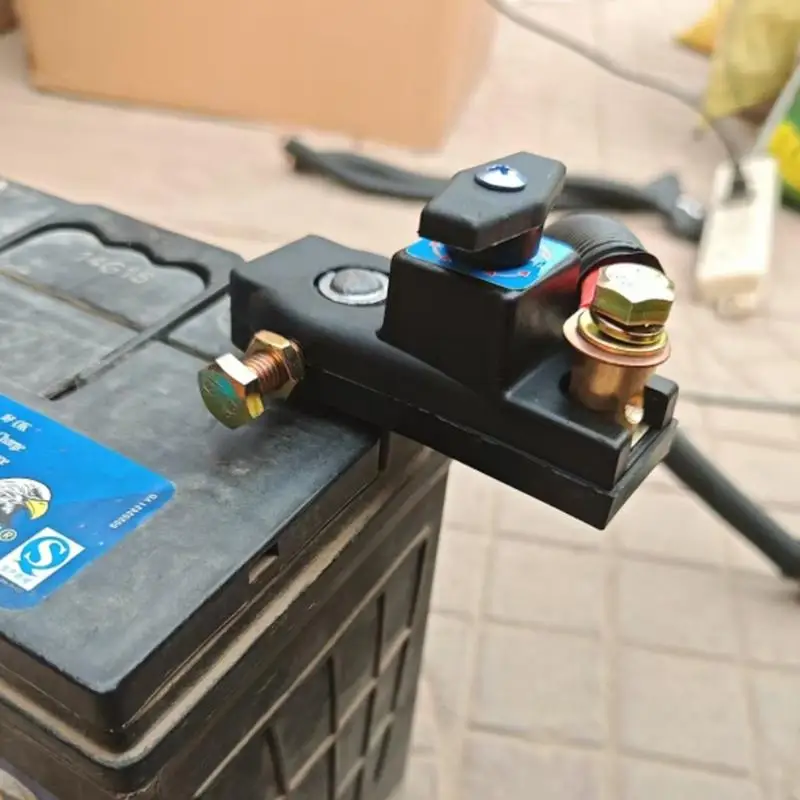 12V-24V Auto Batterie Trennen Batterie Abschaltung Schalter Top Post Trennen Schalter Marine Batterie Trennen Isolator schalter