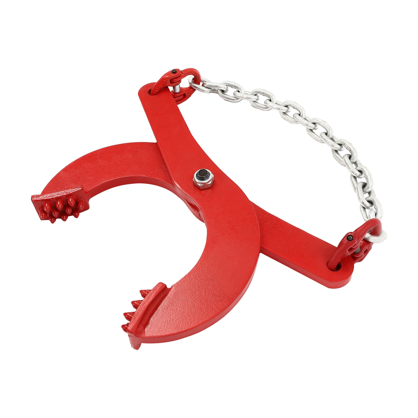 2000 kg Paletten-Zugklemme, 0–17 cm Öffnungs-Hebeklemme, Ziehpaletten, Stahlklemme zum Heben und Transportieren