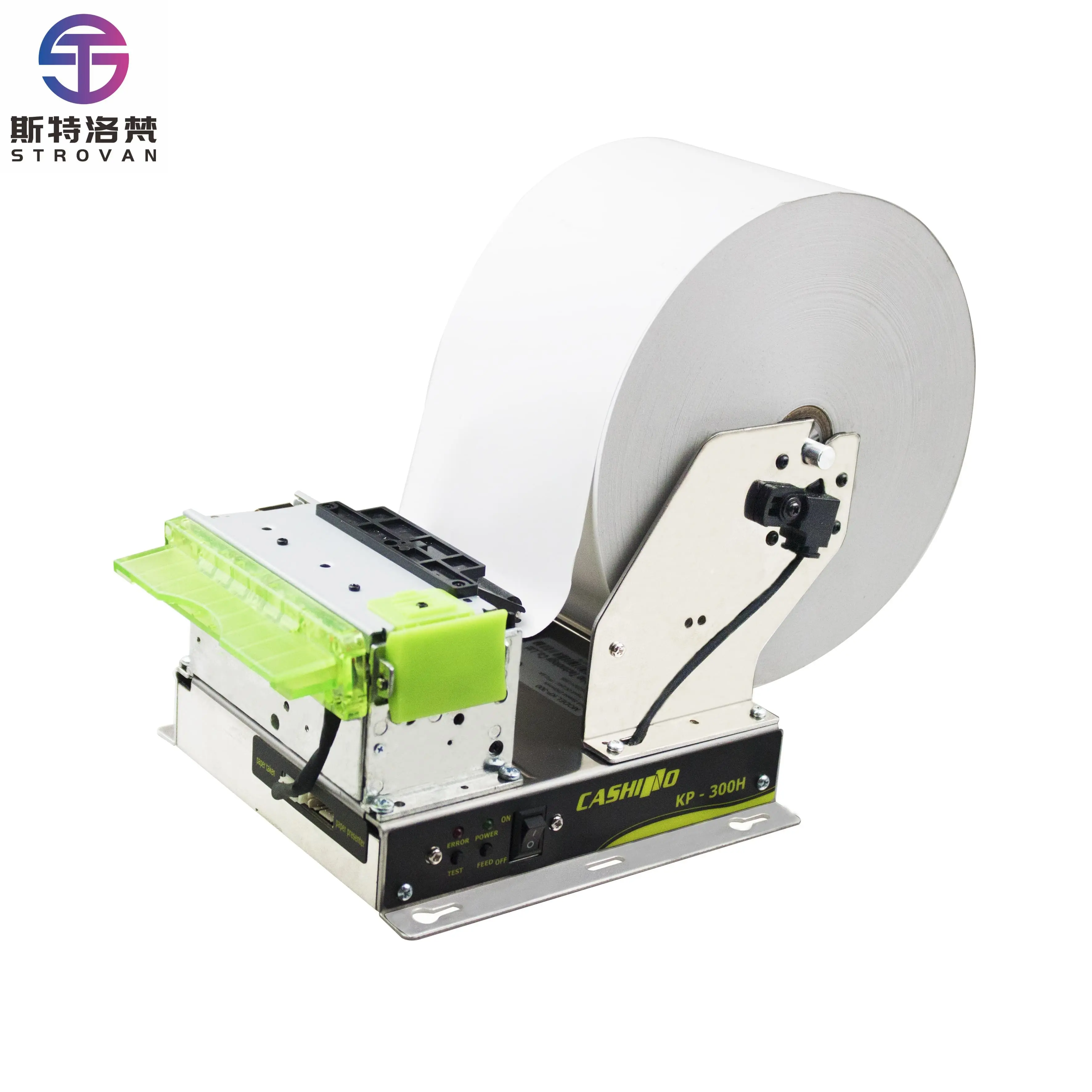 

3 Inch KP-300 24V Highly Durable Perfrated Ticket Theater Ticket Printing Kisk Ticket Printer