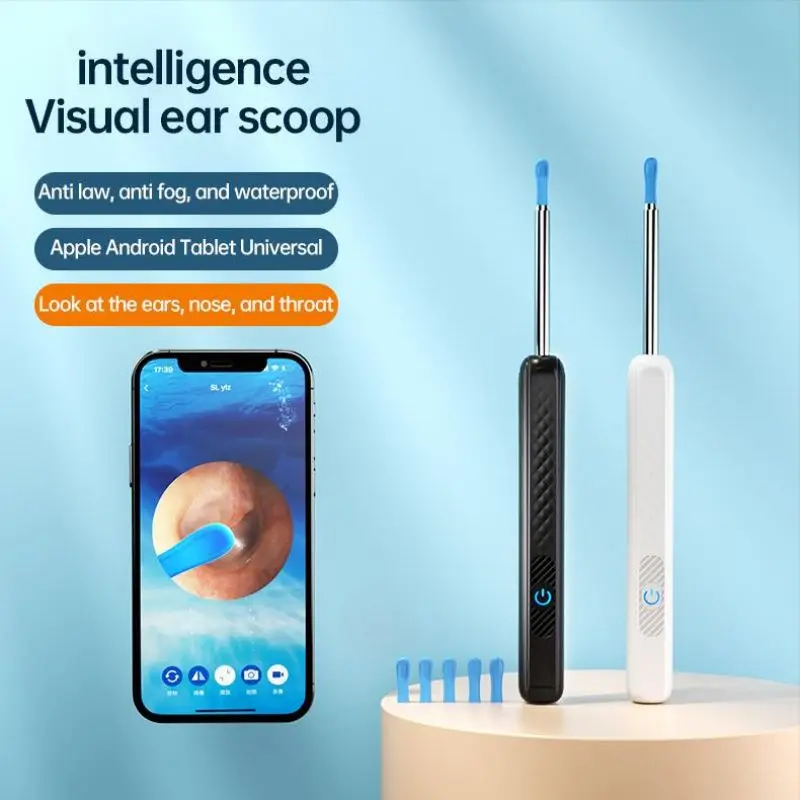 

HD Visual Ear Pick Cleaning Ear Cleaner Ear Care Cleaner Tools Pen Shape Electric Earwax Remover With Camera