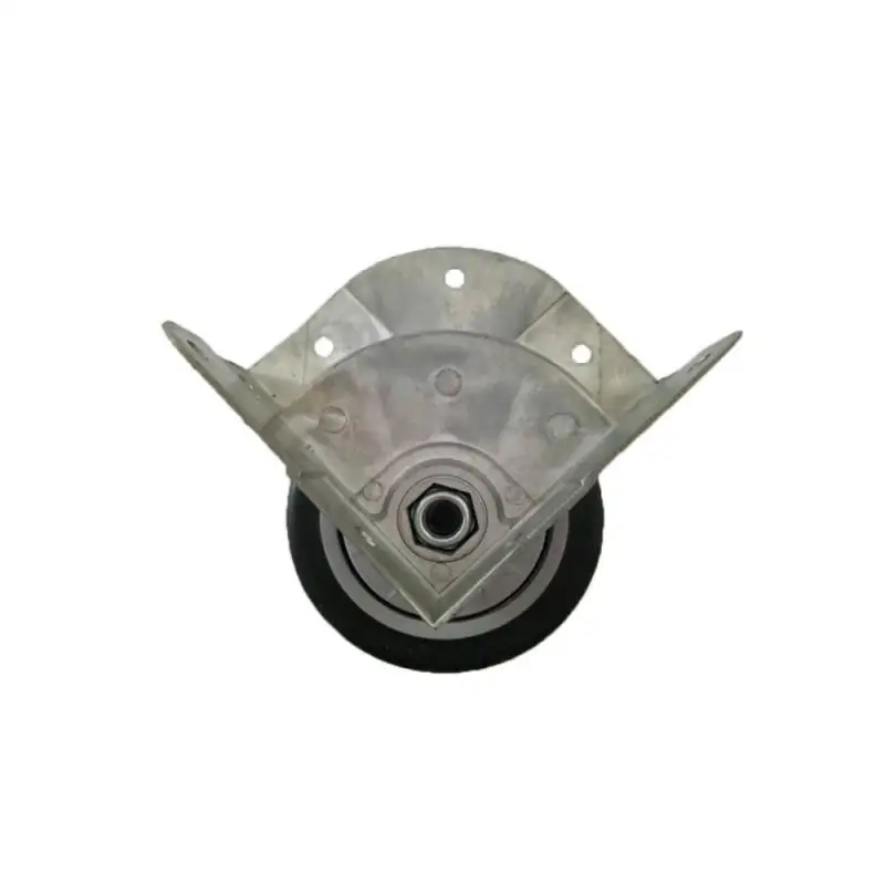 3-inch Aluminum Alloy Bracket Special Caster For Aircraft Box Mute Rubber Corner Wheel Grey Bag 1 Pc