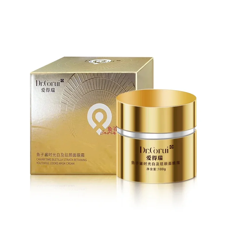 Skincare-Dr.Corui-CAVIAR TIME BLETILLA STRIATA RETAINING YOUTHFUL LOOKS MASK CREAM,Make Your Skin Hydrated, Smooth