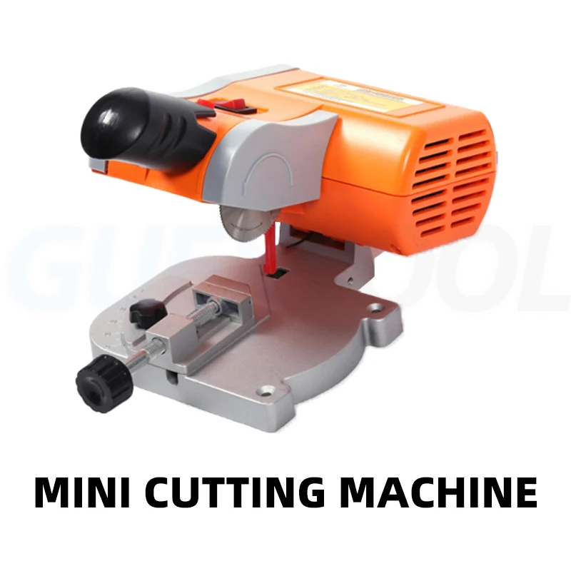 

Mini Cutting Machine Convenient Oblique Cutting Saw 90W Micro Worktable 45 Degree Cutting Tool For Processing Wood And Metal Mat