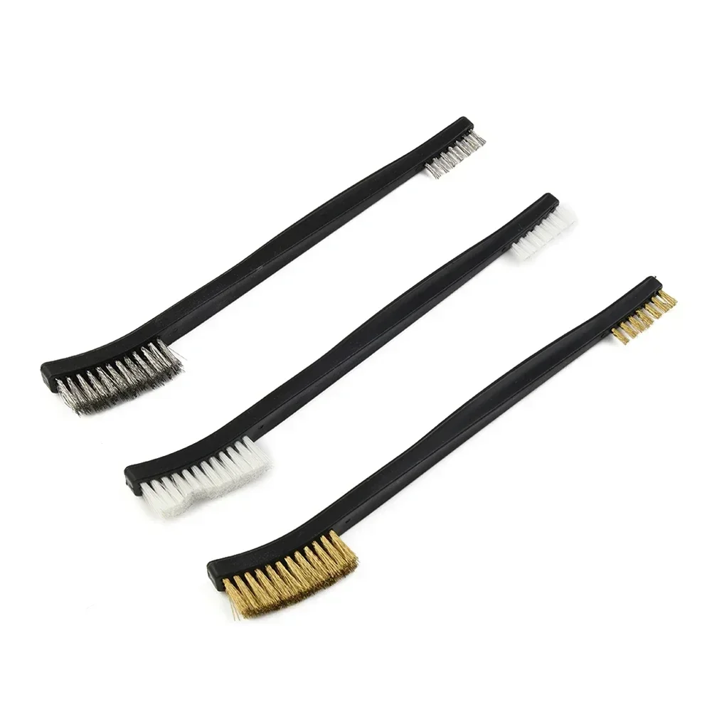 Hand Tools Wire Brushes For Heavy Scrubbing Brass Clean Cutting Tools Nylon Scale Screw Threads Stainless Steel