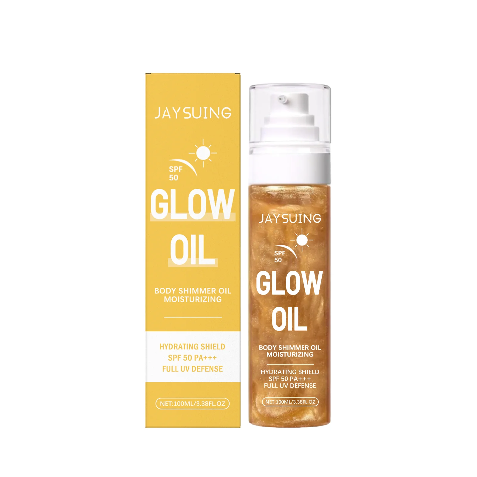 Coconut Shining Sunscreen Oil Reduce Sunburn Long Lasting Protection Skin Inhibit Melanin Production Waterproof UV Resistant Oil