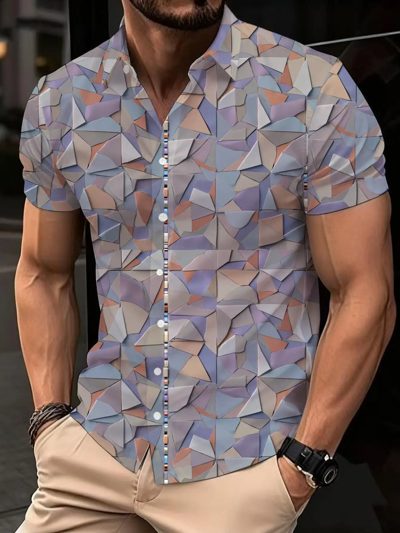 1pcs Men's shirts 2026 Summer 3D Printed Short sleeve Breathable Couple Gym t-shirt man Quick Dry plain t-shirt Anime t shirts