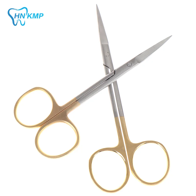 

Стоматологический держатель иглы, плоскогубцы, 12 см, позолоченная ручка из нержавеющей стали, стоматологические ортодонтические щипцы, инструмент для хирургии двойного века