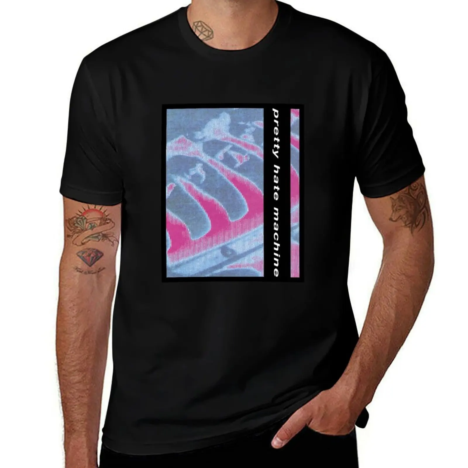 

pretty hate machine T-Shirt clothes cotton man t-shirts man t shirt mens t shirt