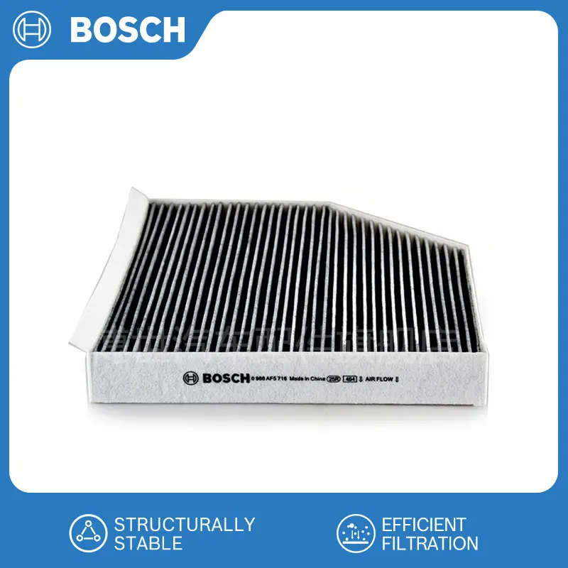 BOSCH For Audi A4/Q5/A5 Car Air Filter Air Conditioner Cabin Filter with Activated Carbon Replacement 8K0819439