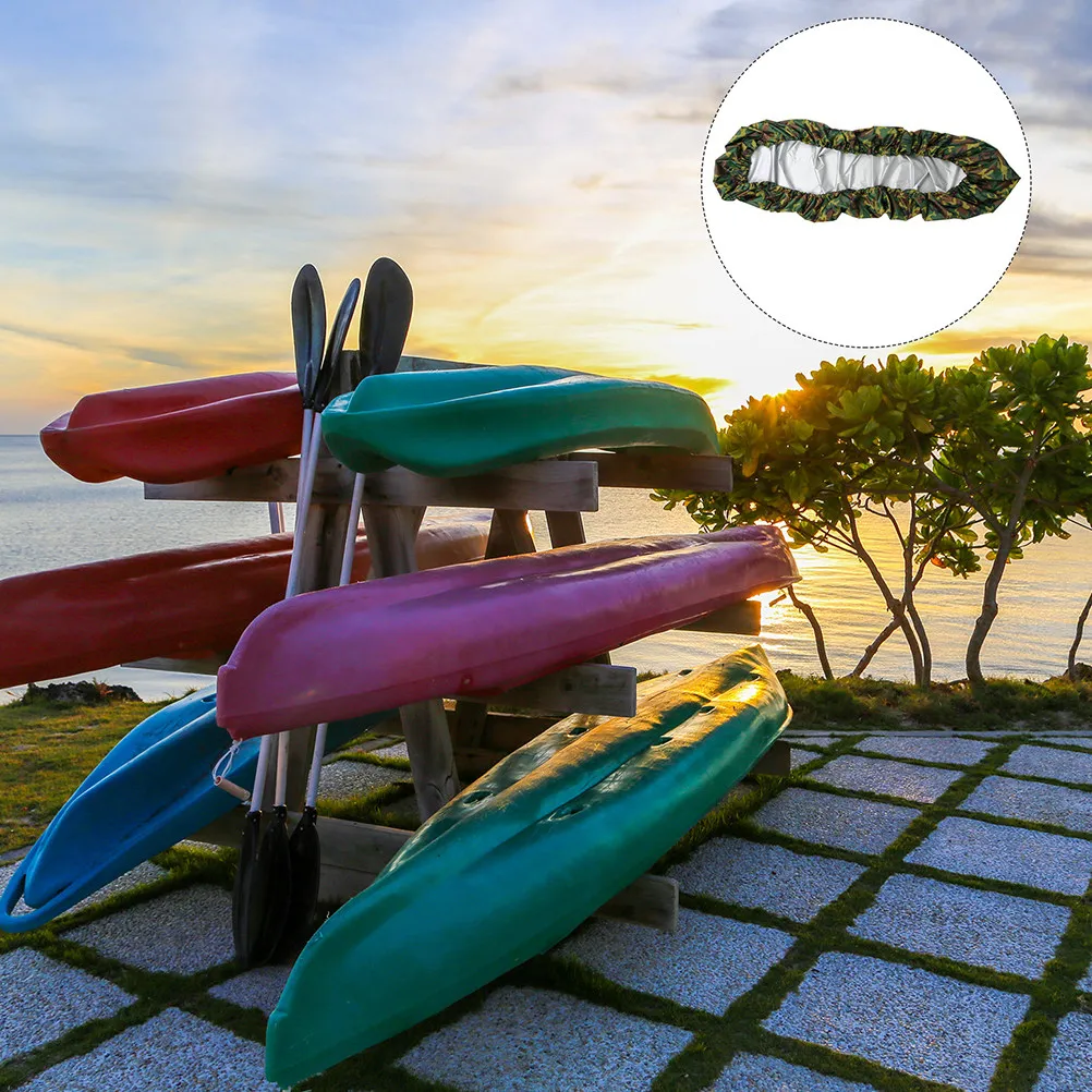 

Uv Protection Kayak Cover High-Density Waterproof Oxford Fabric Foldable Lightweight for Sun Snow Rain Kayak