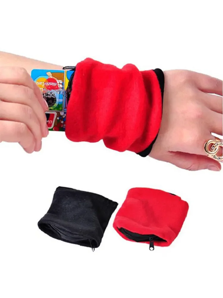 AliExpress MOONBIFFY Mini Wrist Wallet Key Pouch Band Fitness Sports Zipper Wristband Running Gym Cycling Safe Coin Purse