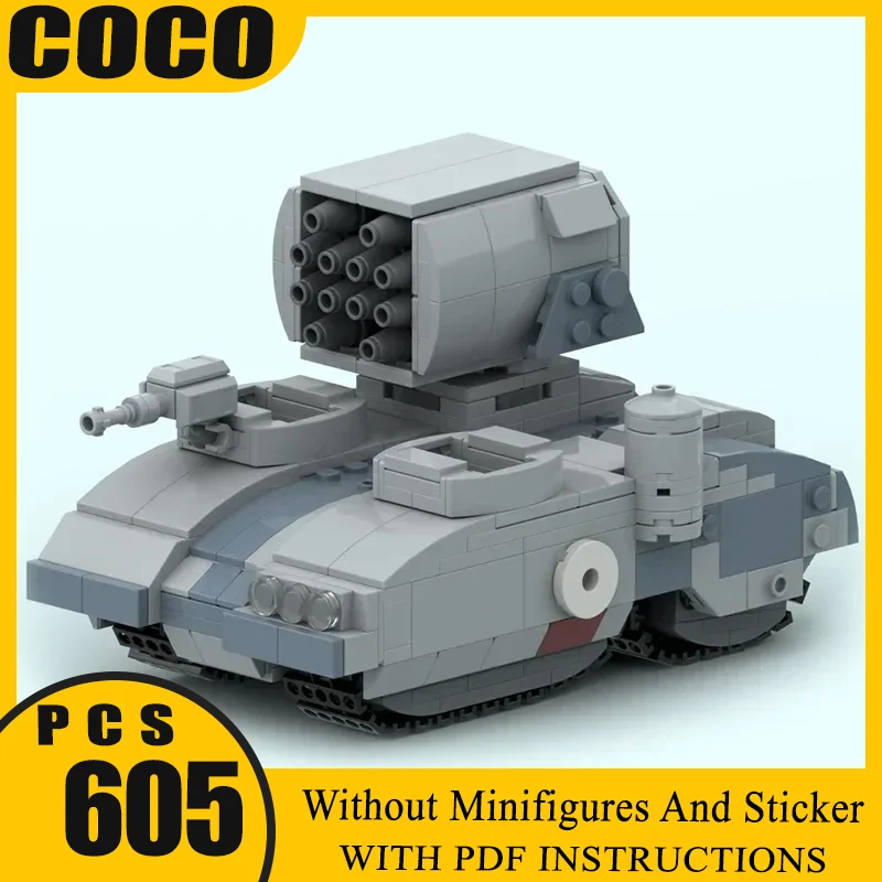 Empire Light Tank Space Military Model Moc Building Bricks Gift Christmas Toy DIY Sets AssemblyTechnology Modular Blocks