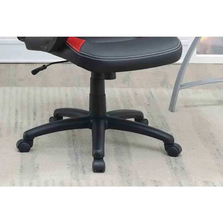 Racing Style Gaming Chair High Back Office Chair with Adjustable Height Red Black Arm Chair Ergonomic Computer Suitable for Com view 6