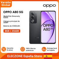 Global Version OPPO A80 5G Smartphone 6.67inches 120Hz Display MTK Dimensity 6300 50MP Rear Camera 5100mAh Battery 45W SUPERVOOC