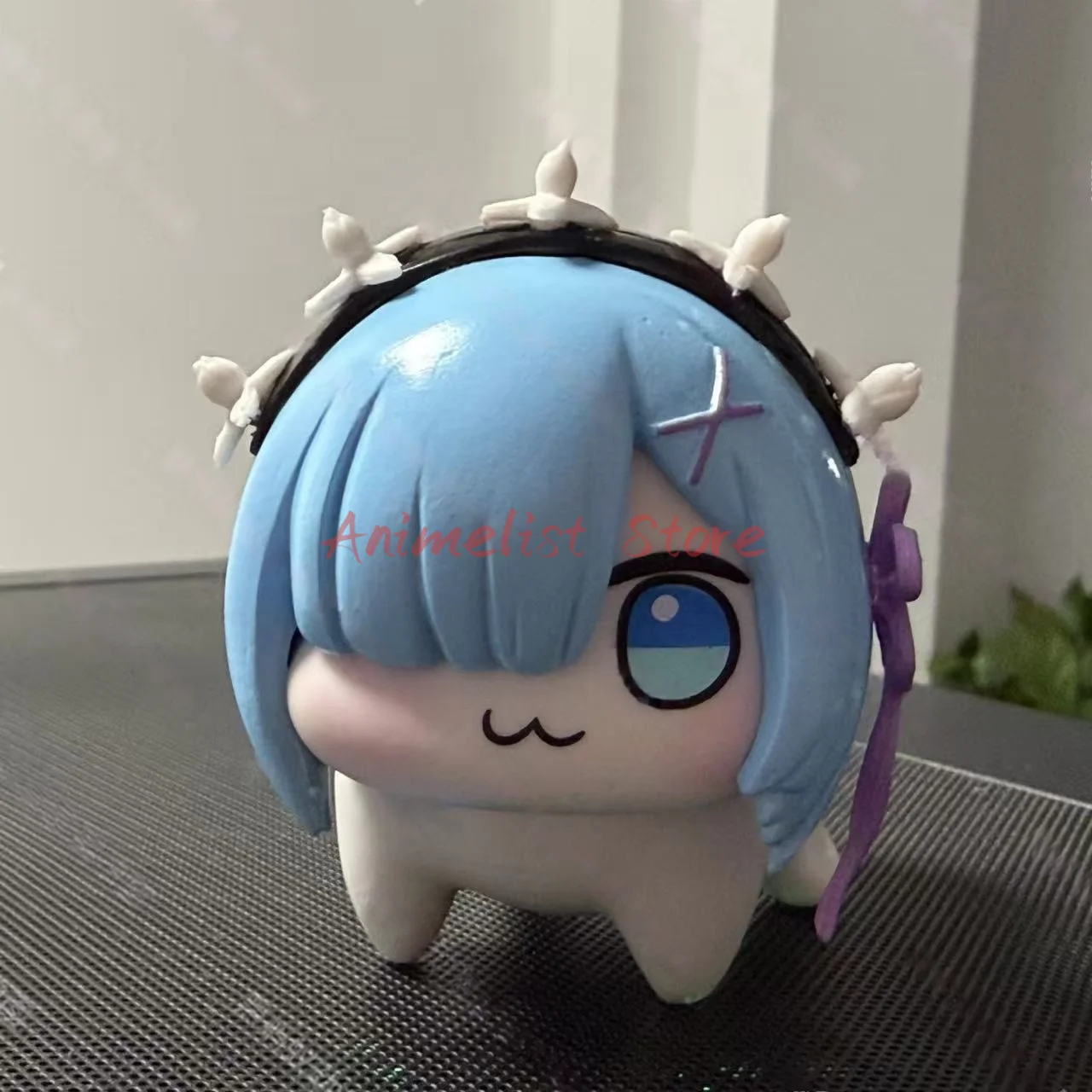 New Re:Zero Rem Doro Anime Figures Q Version Pvc Model Action Figures Kawaii Cartoon Cute Desktop Decoration Toy Doll Gift