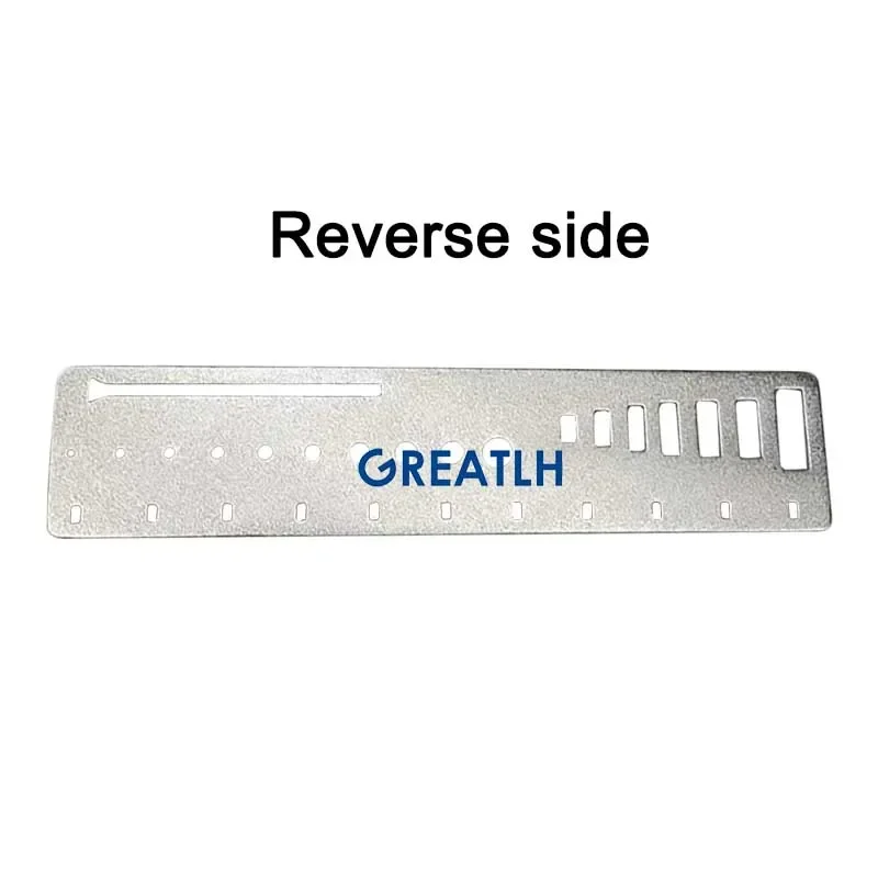 Orthopedic Measuring Ruler Kirschner Wire and Bone Screw Diameter Lenght Measuring Ruler Orthopedic Surgery Instrument pet
