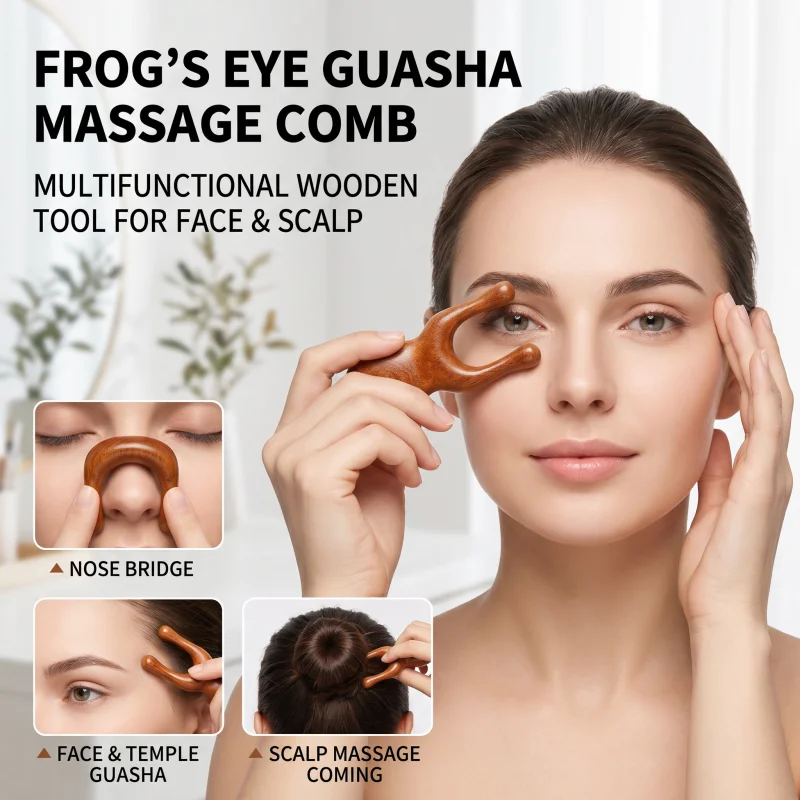 Multifunctional Home Handheld Meridians Acupoint Massage Face Nose Massager Facial Lifting Tool Anti-Static Eyes Manual Massager