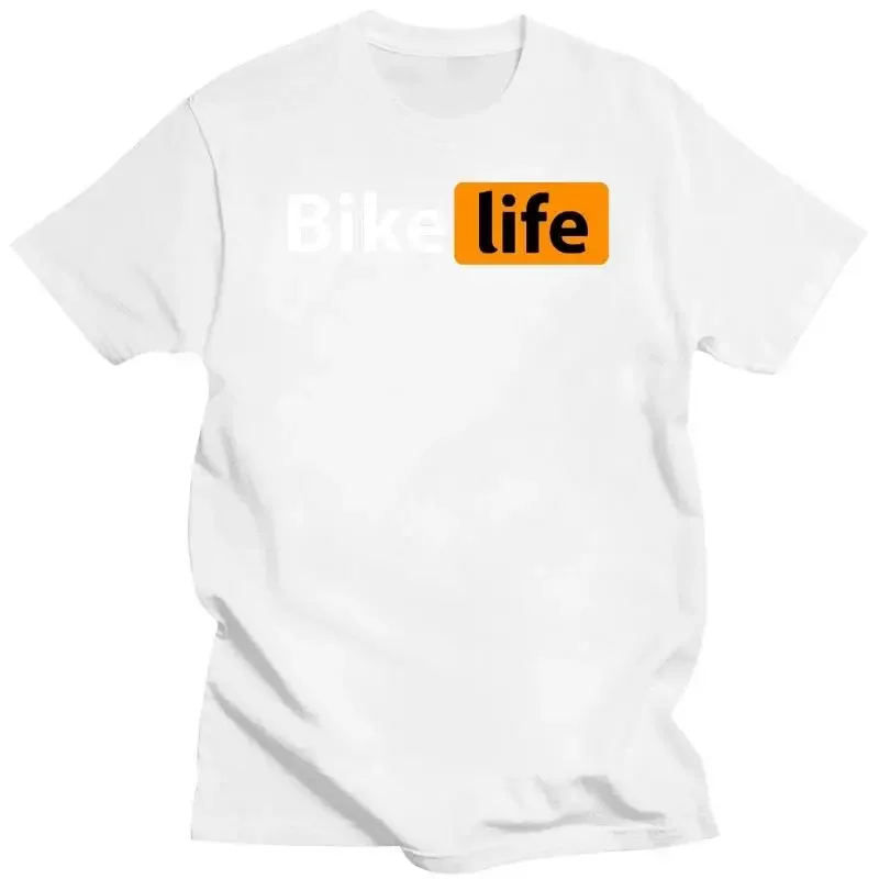 Bikes Life Hub Logo T Shirt  Women Fashion Plus Size O-Neck Cotton Custom Short Sleeve Vintage Comfortable  Skin-Friendly Tees