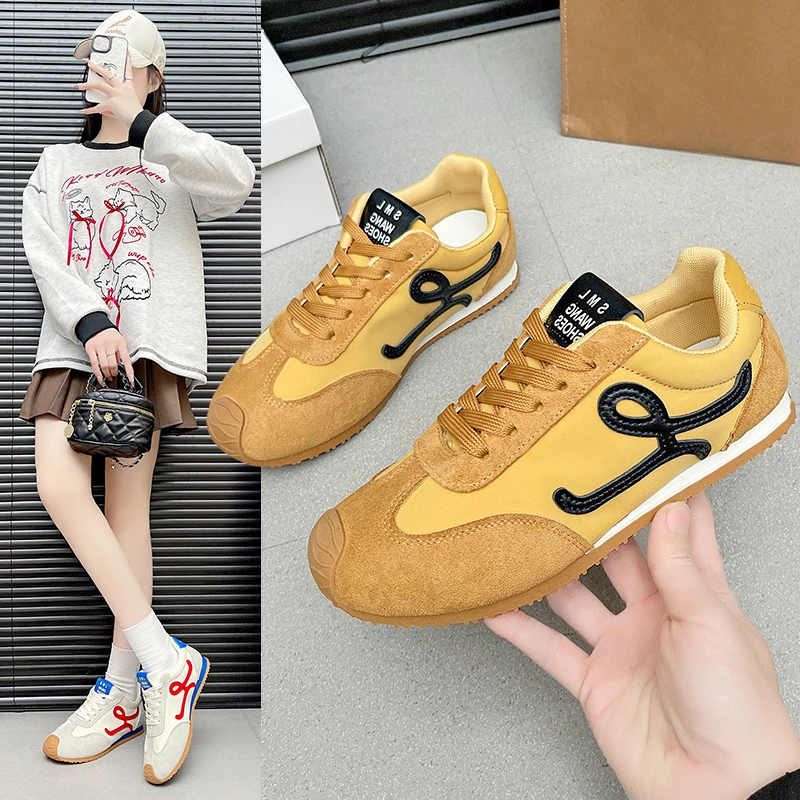 

Женские повседневные вулканизированные прогулочные туфли на плоской подошве, легкие дышащие классические кроссовки для бега, женские уличные кроссовки