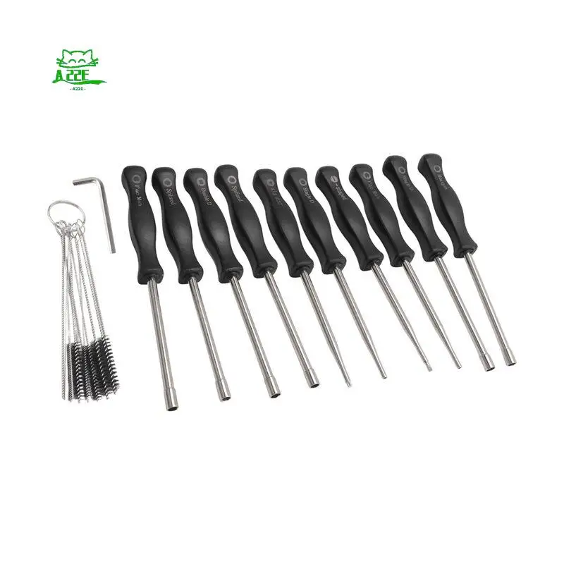 A22E-Carburetor Adjustment Tool With Carburetor Cleaning Brush Needle For Common 2 Cycle Small Engine ECHO STIHL Poulan Husqvarn