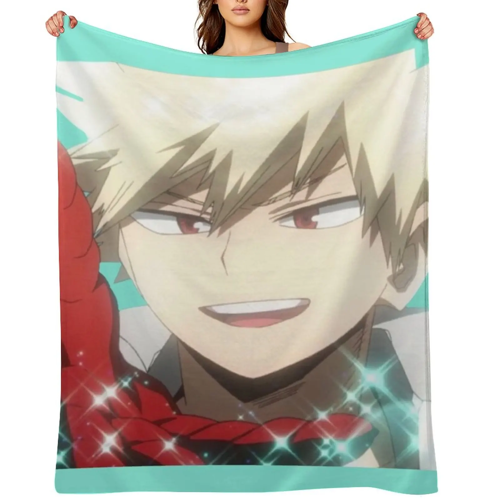 

Illusion Bakugou Throw Blanket halloween for babies For Baby Beautifuls Blankets