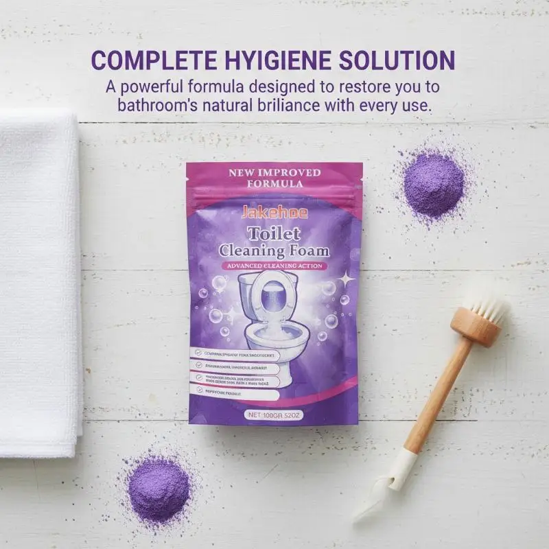 Powerful Toilet Bowl Cleaning Powder Effectively Cleans Stubborn Stains,Deodorizes&Yellows,And Has No Residue And No Irritation view 6