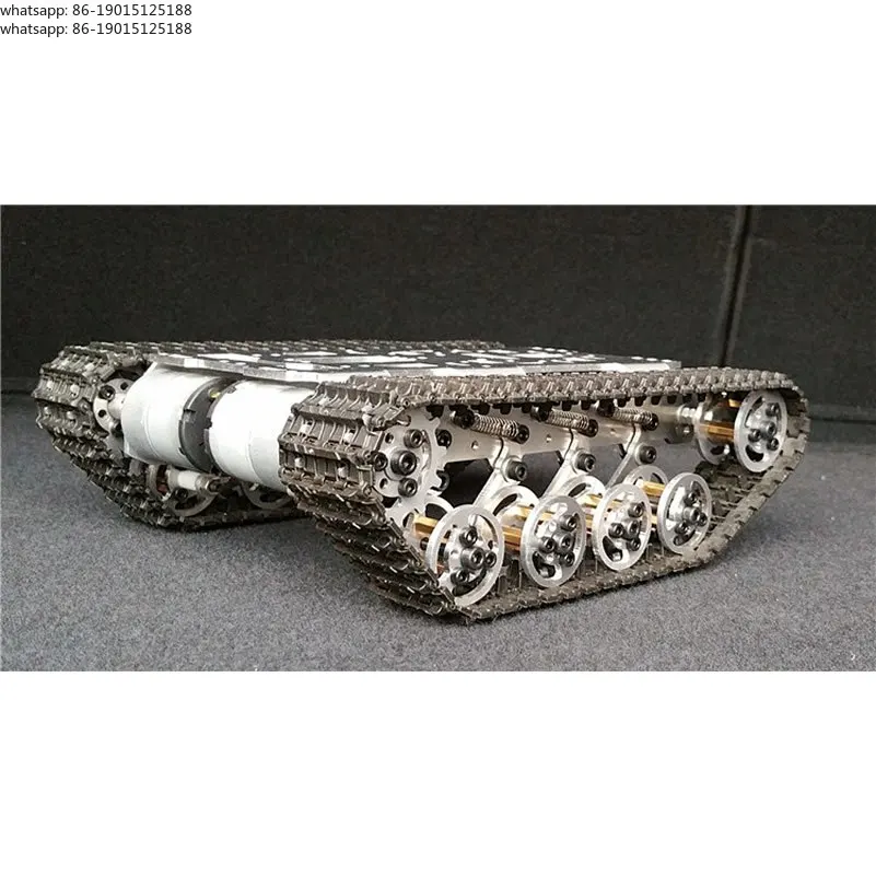 Tank Chassis Smart Car Tracked Chassis Wi Fi Car Shock Absorbing Car A Model