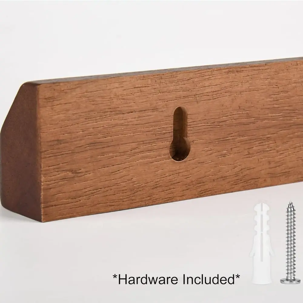 Wooden Golf Ball Display Case 6 Standard Size Wall Mount Golf Ball Stand Holder Space-Saving With Screws Golf Storage Rack