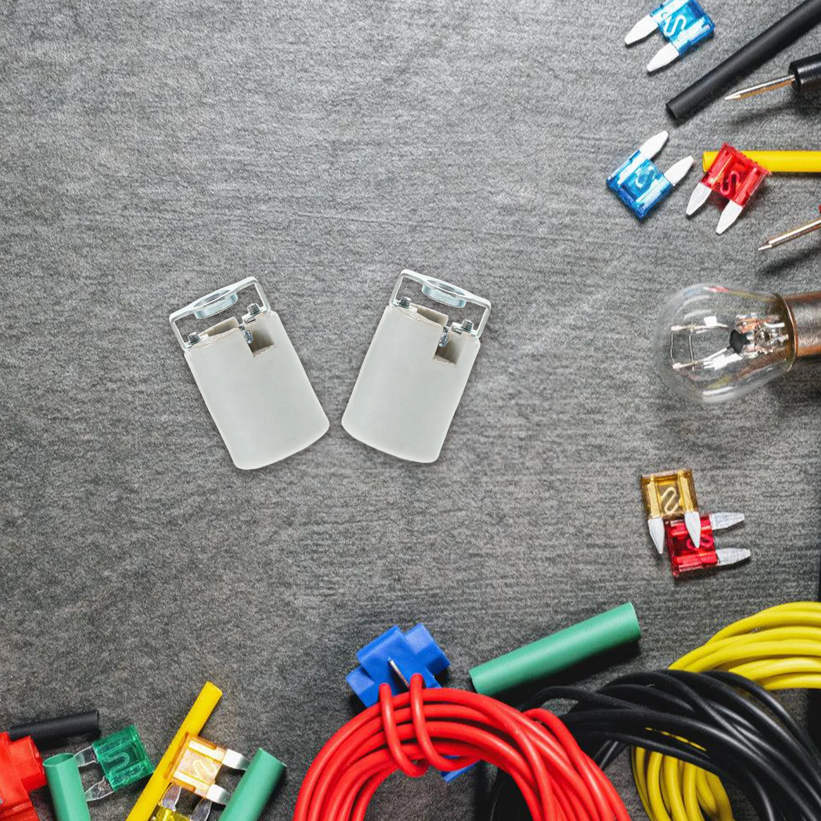 

2 шт. керамический цоколь для лампы, термостойкий винтовой держатель лампы для потолочного светильника, фарфоровый разъем