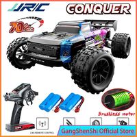 4WD RTR Brushless RC Car Off Road 4x4 High Speed Super Fast 70KM/H Remote Control Truck Drift Monster Toys for Adults Kids JJRC