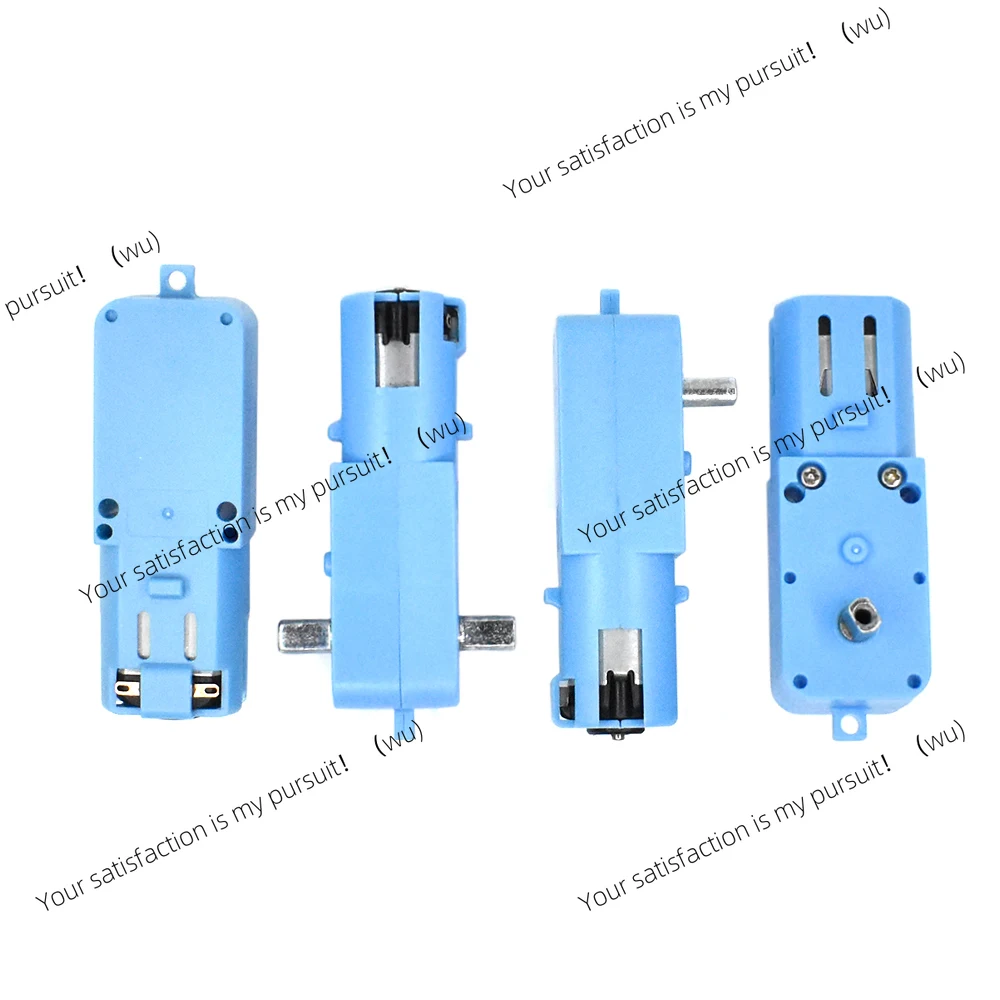 

DC 3 В-6 В 1:90 Металлический мотор-редуктор Цельнометаллический/полуметаллический одноосный мотор-редуктор Робот Интеллектуальный редуктор скорости автомобиля TT Двигатель Синий