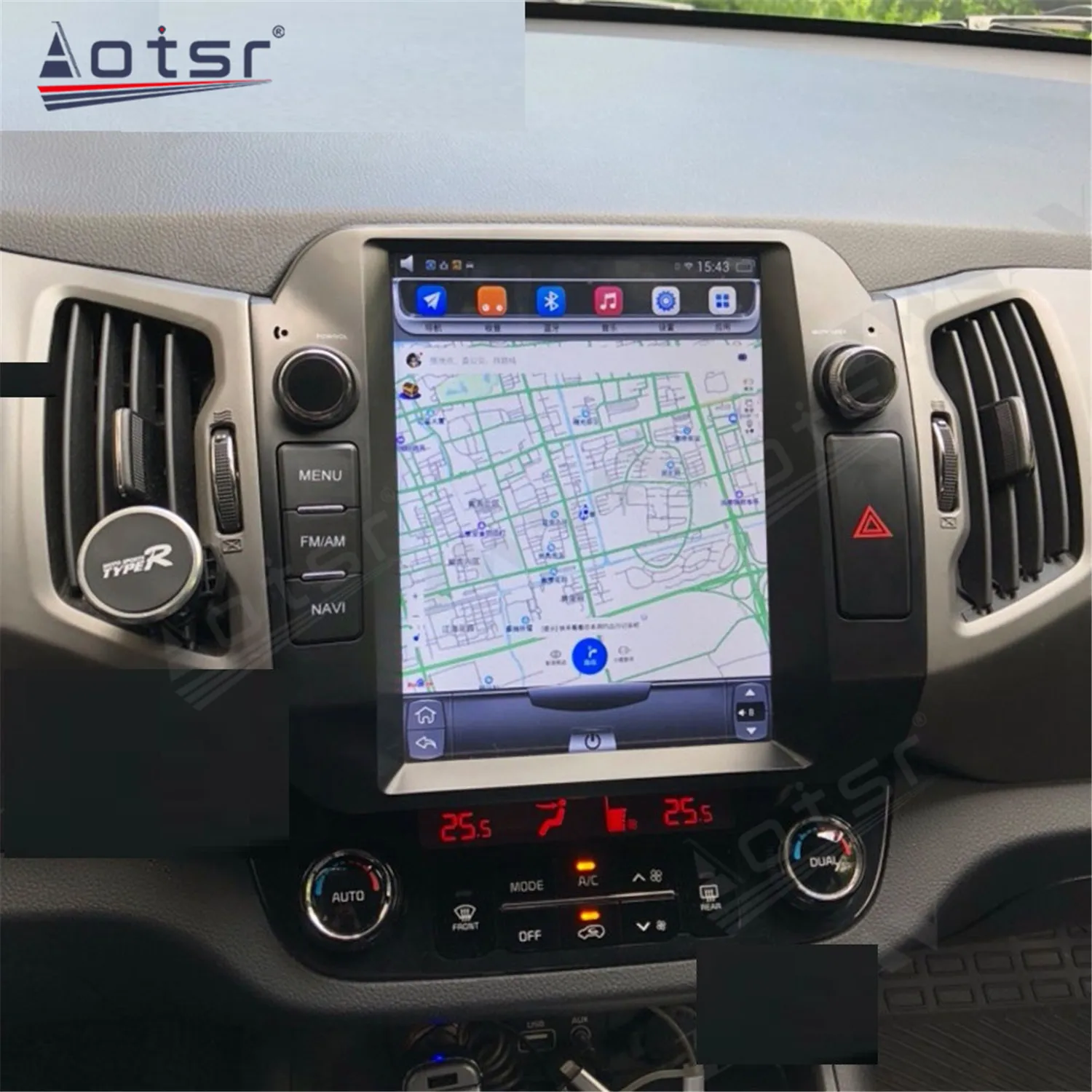 Qualcomm Snapdragon 665 Auto Android 11 Car Radio For Kia Sportage 2016 2017 2018 GPS Carplay Multimedia Player Stereo Head Unit