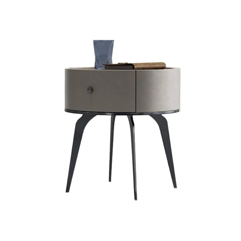 

Solid wood bedside table Modern minimalist designer bedside table