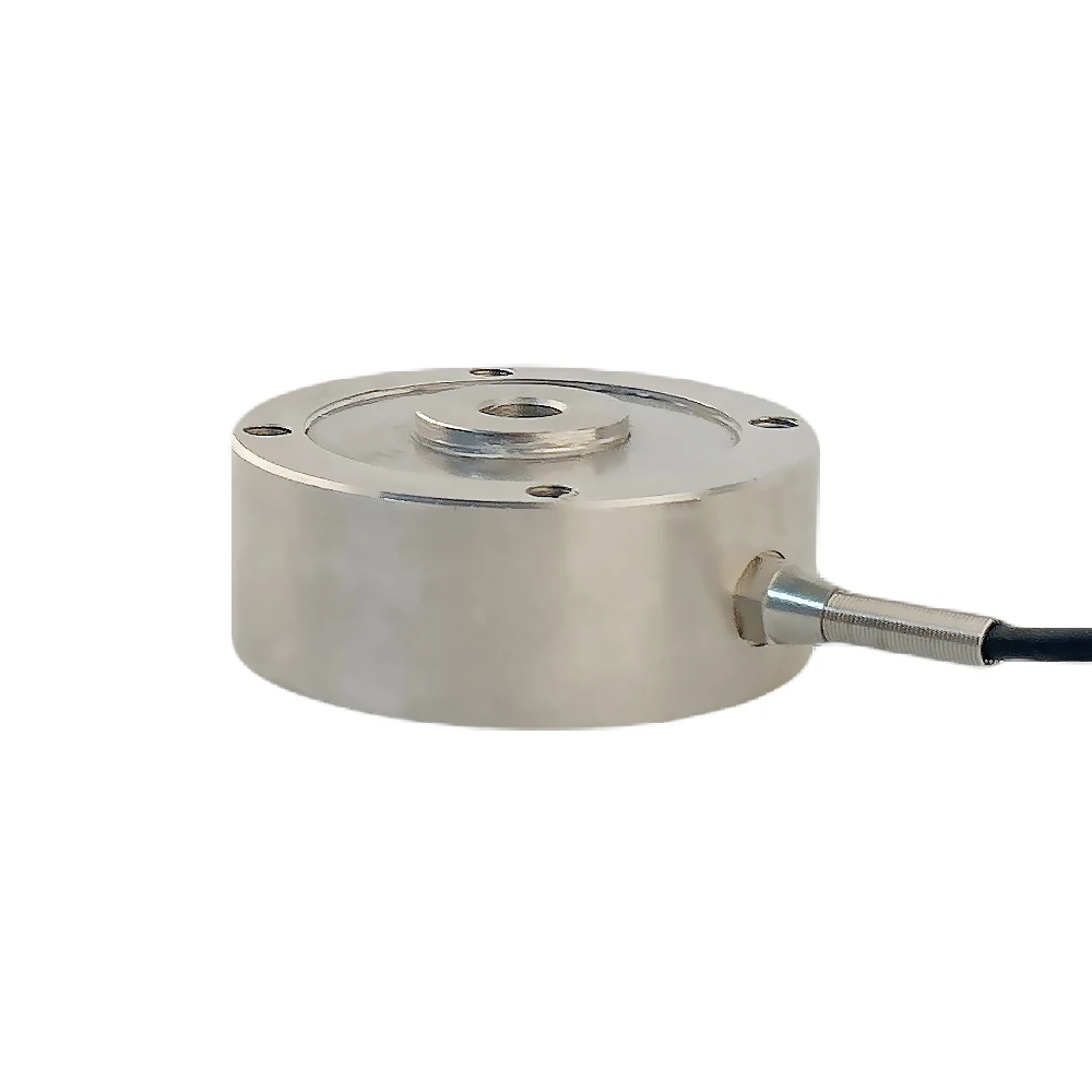 Wheel Shape Load Cell Spoke Compression Tension Force Sensor 100kg Pancake Pressure Conductor High Precision