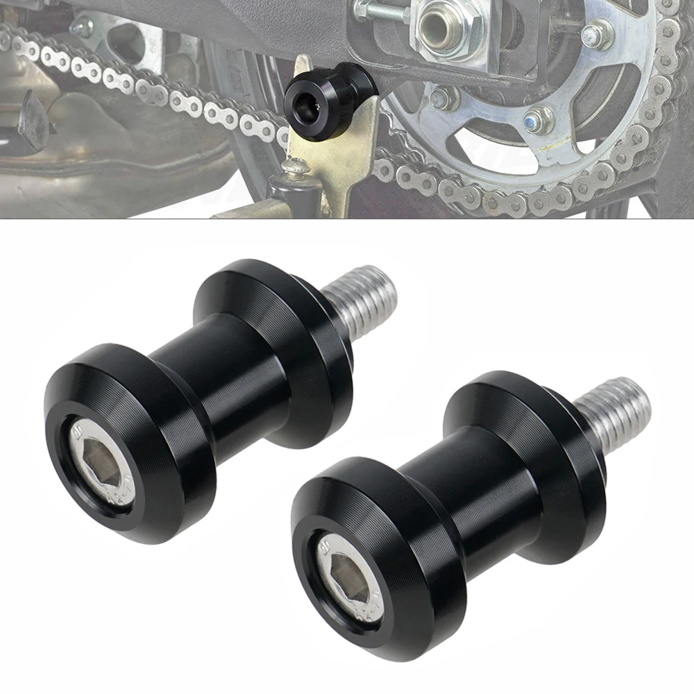 

M6 Swingarm Sliders for Triumph Street Triple/R 2007-2012 Daytona 675 2006-2008 for Ducati 899 Panigale 2013- Monster 821 2014-