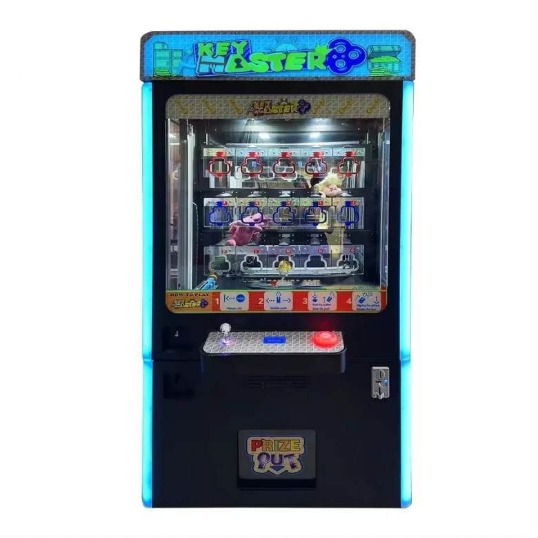 Toy Gift Prize Key Master 15 Holes Arcade Game Machines Operated Key Master Vending Machine