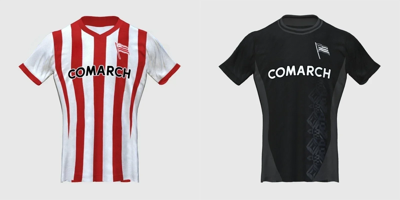 

2025 Poland Football Shirt Summer Short Sleeve Men Boy Football Shirt Cracovia Kit Odzież Sportowa Polska Football Shirt